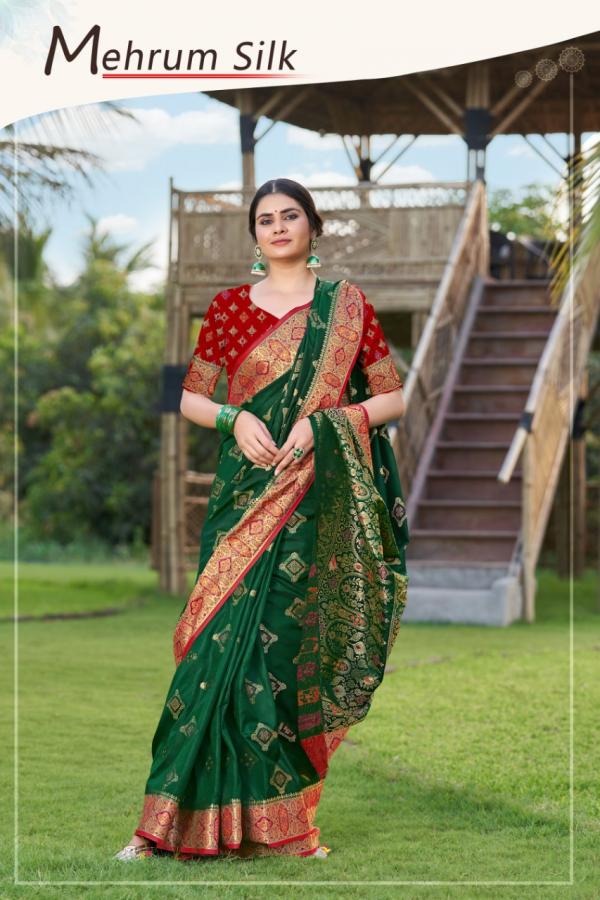 Mehrum Silk Designer Banarasi Silk Saree Collection