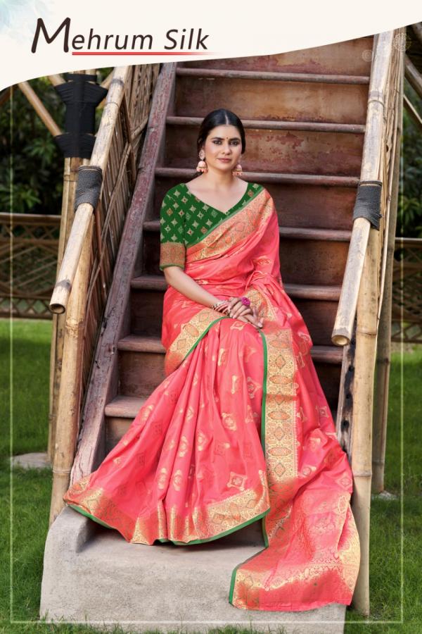 Mehrum Silk Designer Banarasi Silk Saree Collection