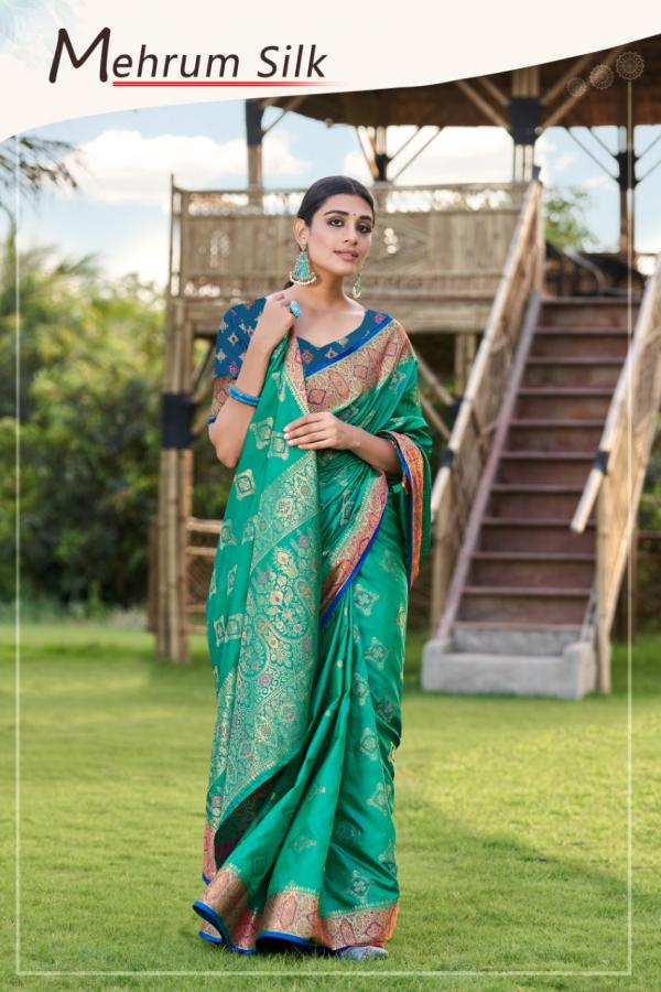 Mehrum Silk Designer Banarasi Silk Saree Collection