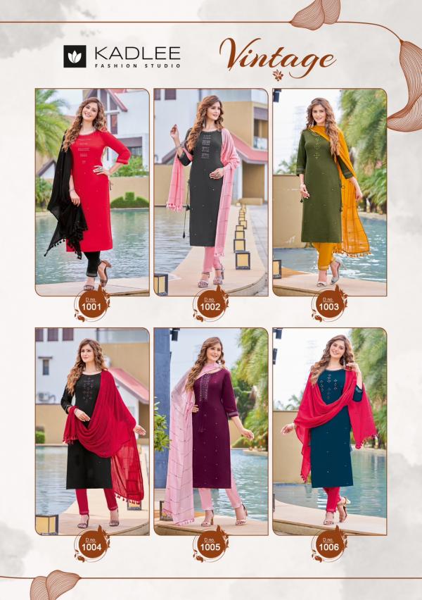 Kadlee Vintage Fancy Viscose Redymade Designer Collection