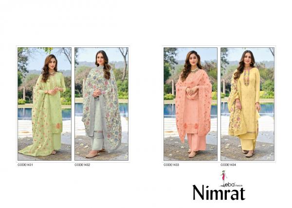 Eba Nimrat Heavy Designer Viscose Designer Embroidery Suit Collection