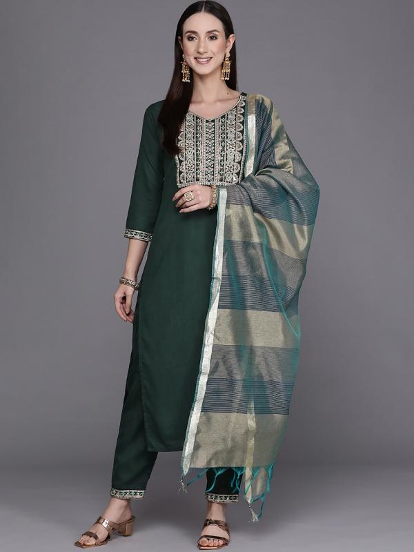 Indo Era 2318 Fancy Cotton Kurti With Bottom Dupatta Collection