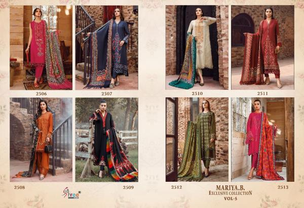 Shree Mariya B Exclusive Collection Vol 5 Rayon Pakistani Salwar Suit