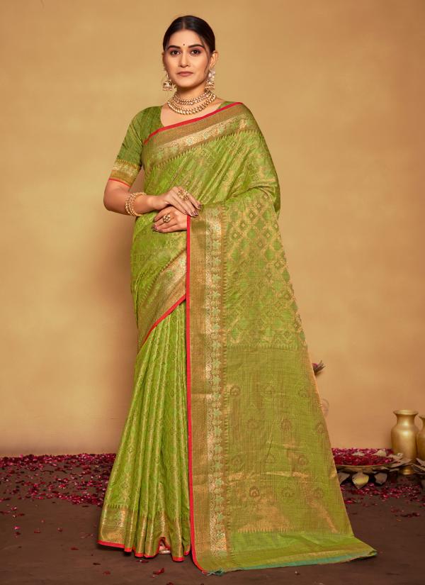 Sangam Manikarnika Ocassional Banarasi Silk Saree Collection