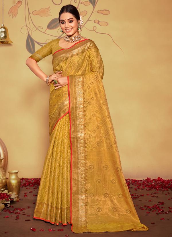 Sangam Manikarnika Ocassional Banarasi Silk Saree Collection