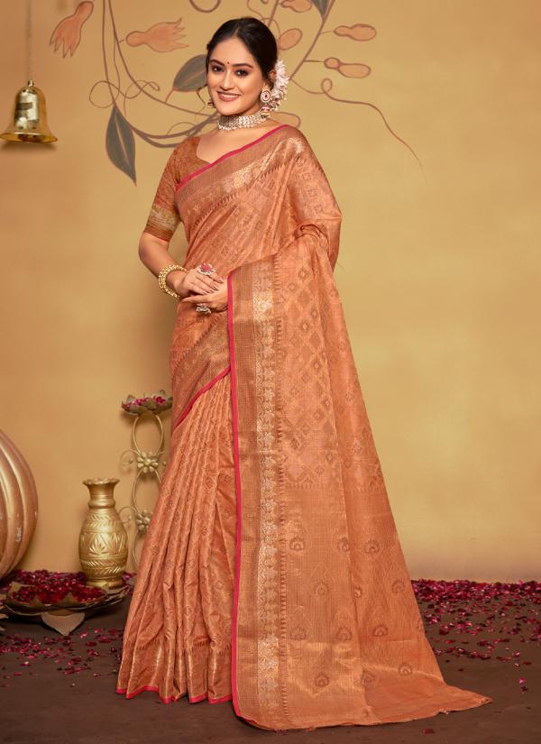 Sangam Manikarnika Ocassional Banarasi Silk Saree Collection