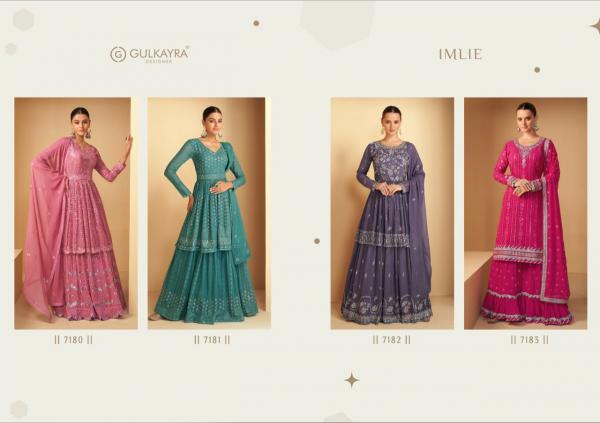 Gulkayra Imlie georgette Designer Wedding Dress Collection