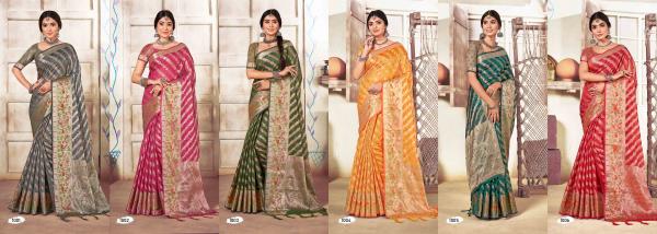 Bunawat Anjani Designer Organza Saree Collection