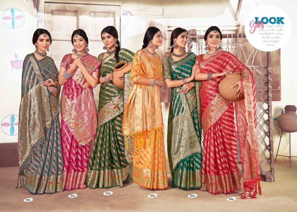 Bunawat Anjani Designer Organza Saree Collection