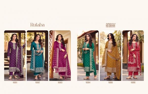 Amirah Rutaba Ocassional Silk Designer Salwar Suit Collection