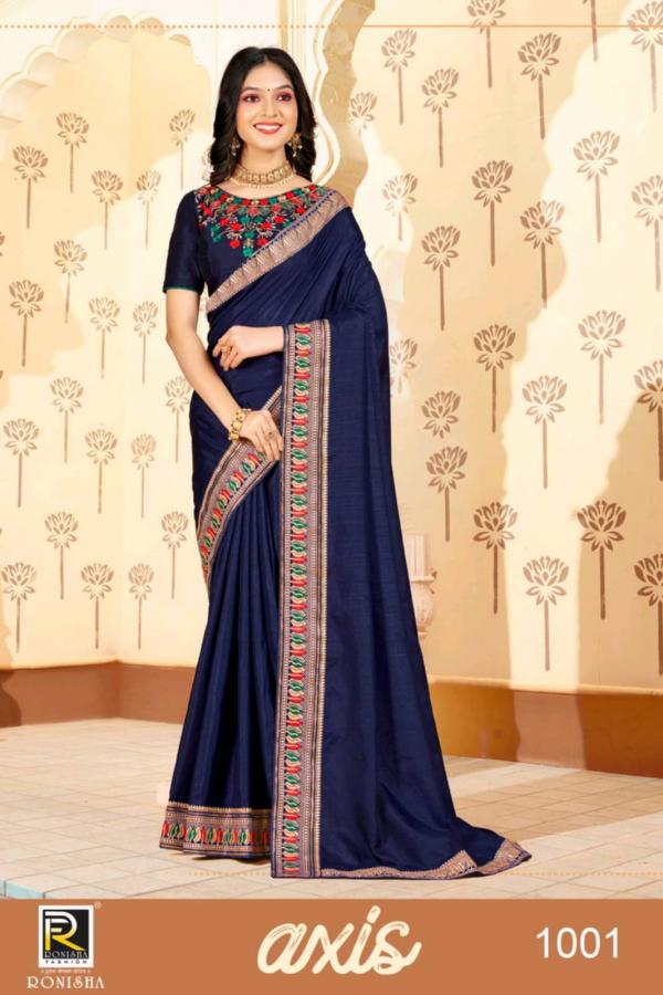 Ronisha Axis Fancy Art Silk Saree Collection 