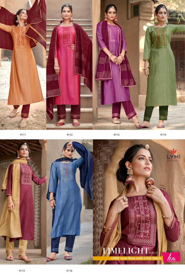 Lymi Limelight Vol 2 Silk Designer Exclusive Readymade Collection