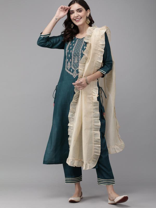 Indo Era 2324 Fancy Kurti With Bottom Dupatta Collection