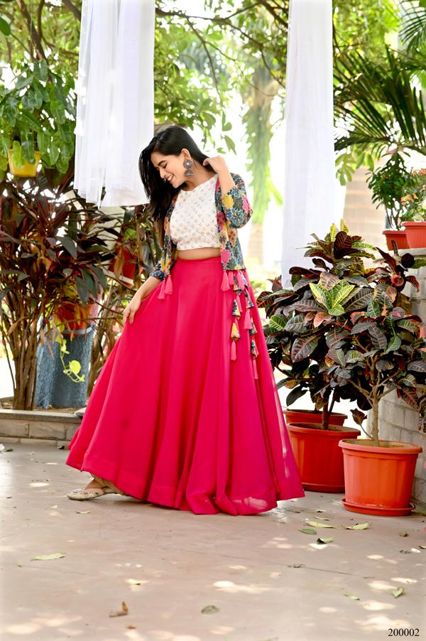 Pink Designer Lehenga, Fancy Lehnga,Wedding Lehenga at Rs 8699 | शादी का  लहंगा in Surat | ID: 11792336933