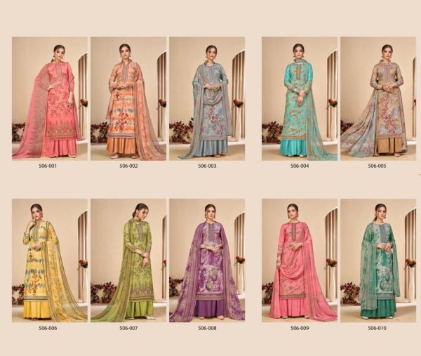 Adeeva Zafreen Designer Cotton Designer Dress Material Collection