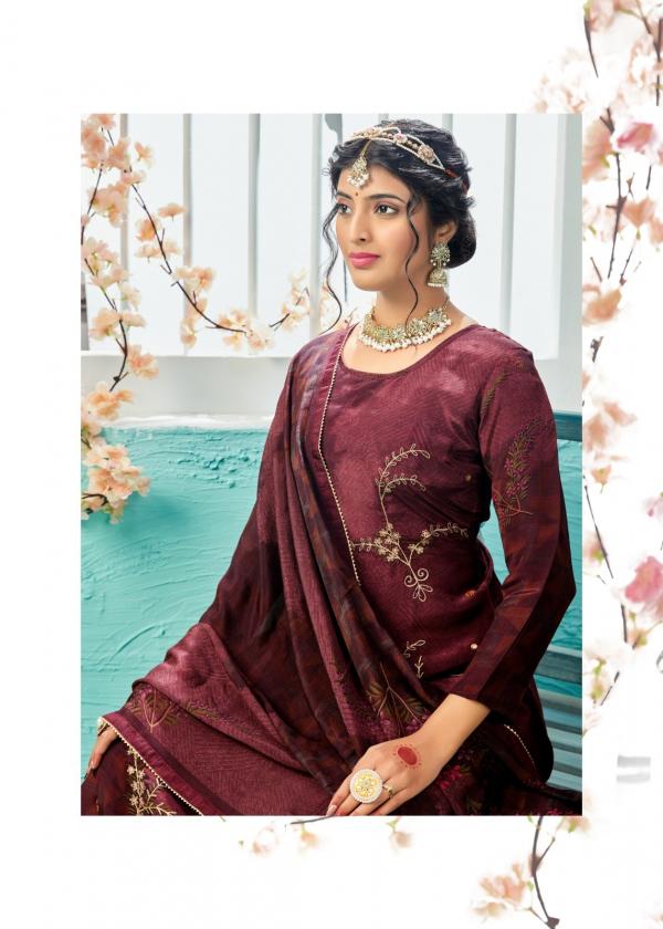 fourdots nidhi crep exclusive print salwar suit catalog