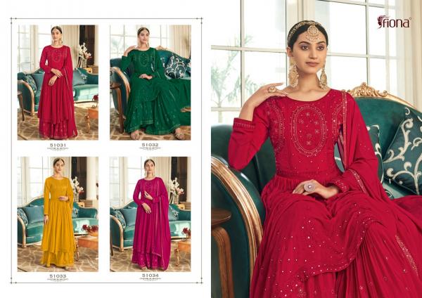 Fiona Sahana Exclusive Chinon Designer Salwar Suit Collection