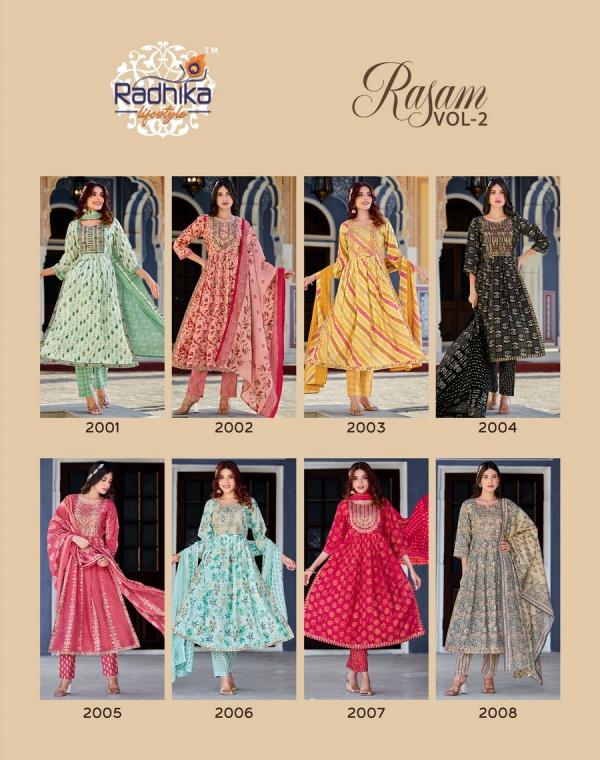 Radhika Rasam Vol 2 Fancy modal Designer Readymade Collection