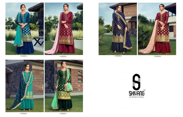 Shivang Zareena Vol 1 Jacquard Designer Salwar Suit Collection