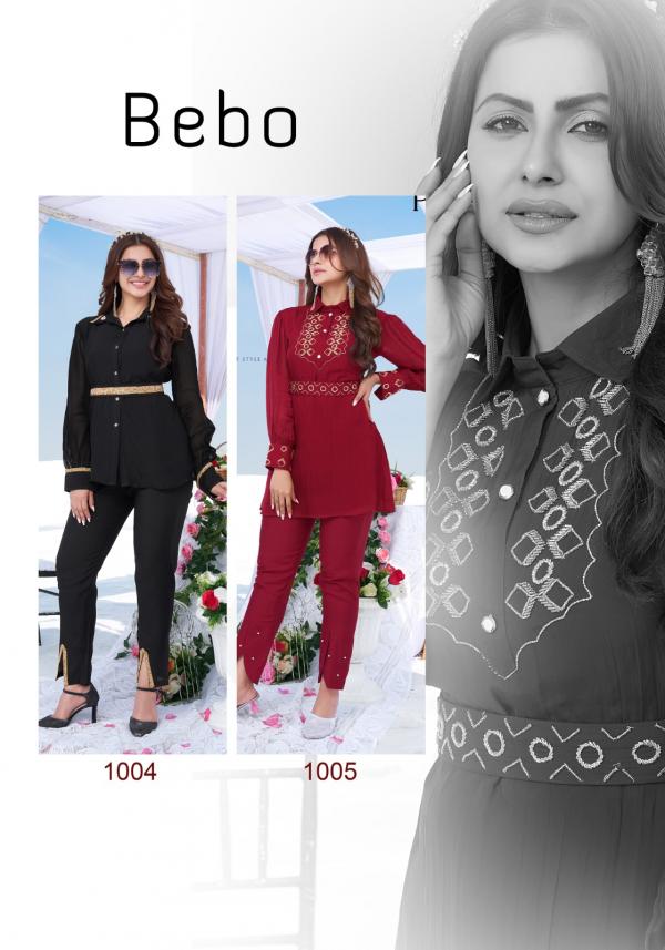 Peher Bebo Vol 1 Party Wear Kurti With Bottom Collection