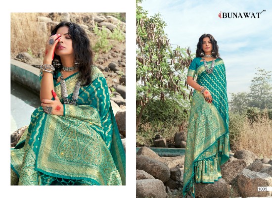 Ranjna Mahira Banarasi Silk Saree Sari Catalog 6 Pcs - Suratfabric.com