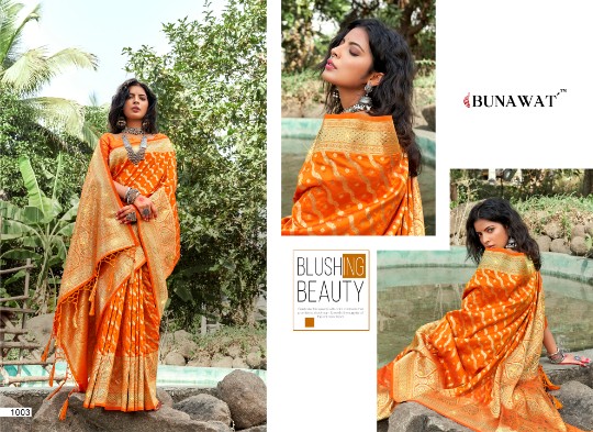 Bunawat Raj Kanya Heavy Banarasi Silk Saree Collection