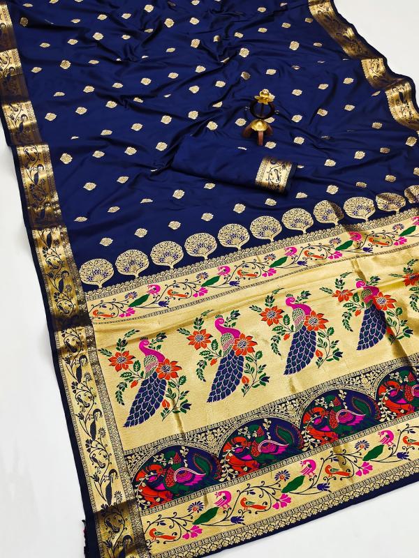 Meera 141 Designer Heavy Paithani Silk Saree Collection