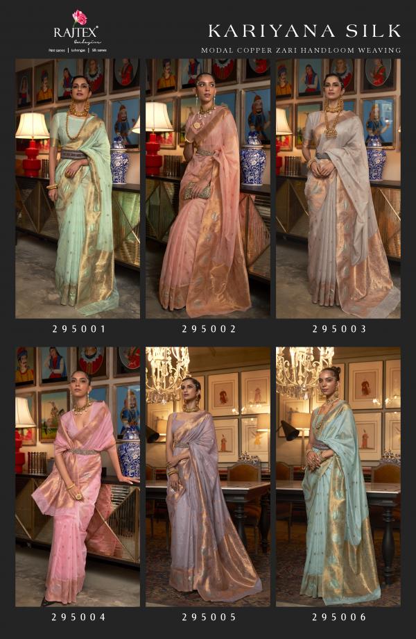 Rajtex Kariyana Silk Ocassion Handloom Saree Collection