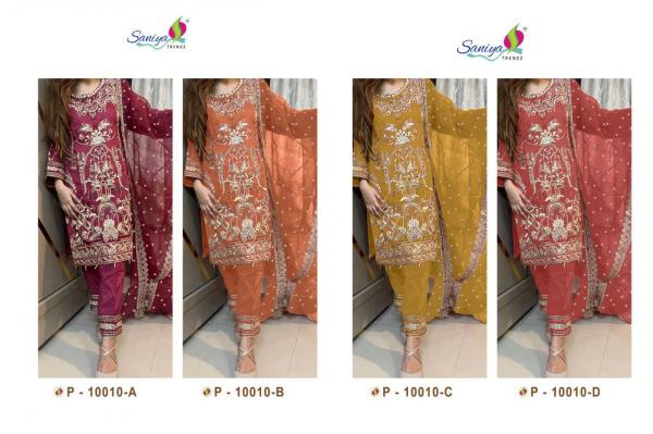 Saniya St P 10010 Designer Pakisatni Suit Collection