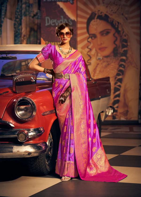 The Fabrica Simonetta Party Wear Designer Silk Saree Collection