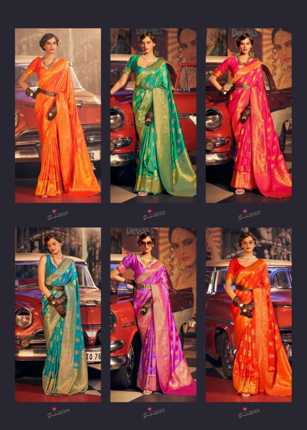 The Fabrica Simonetta Party Wear Designer Silk Saree Collection