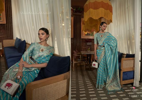 Rajtex Kahana Organza Two Tone Designer Saree Collection