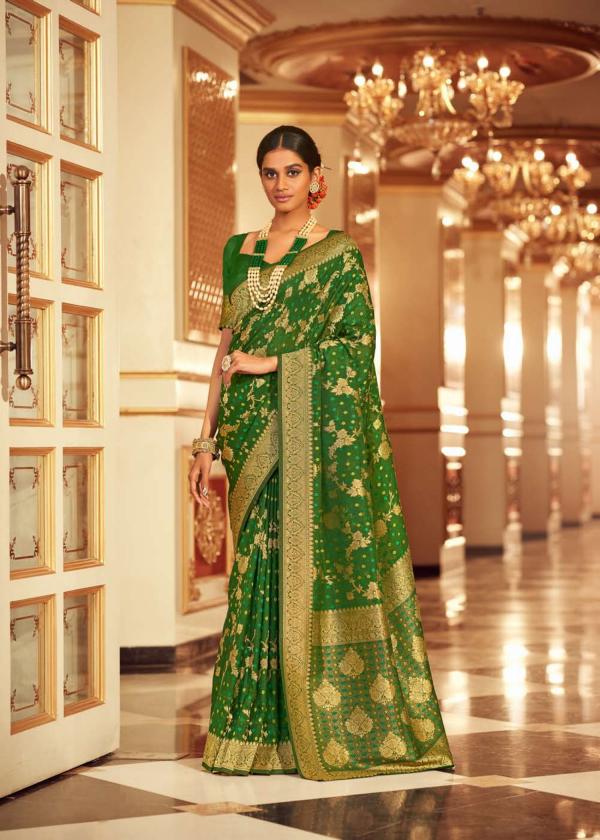 The Fabrica Bandhej Designer Chiffon Saree Collection