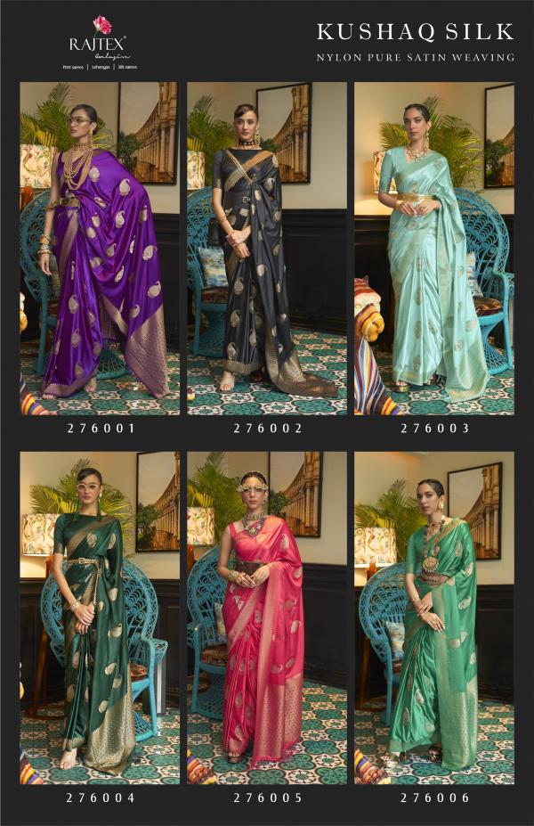 Rajtex Kushaq Silk Heavy Designer Saree Collection