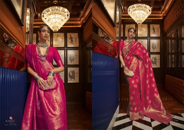 Rajtex Kosmic Silk Fancy Designer Handloom Saree Collection