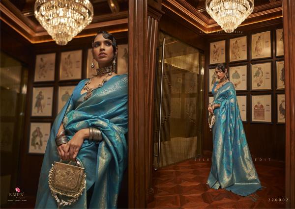 Rajtex Kosmic Silk Fancy Designer Handloom Saree Collection