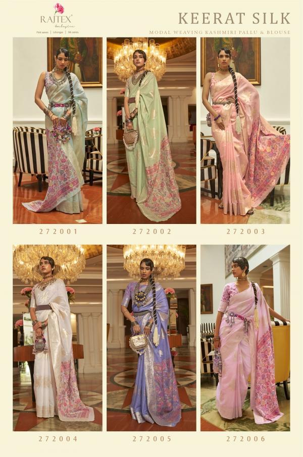 Rajtex Keerat Silk Fancy Designer Saree Collection