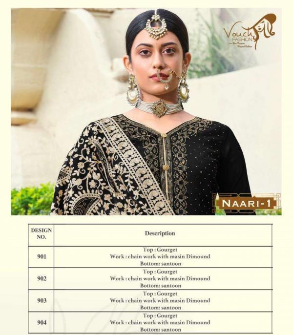 Vouch Naari 1 Ocassional Designer Salwar Suit Collection