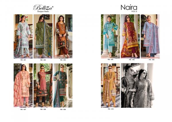 Belliza Naira Vol 2 Cotton Designer Dress Material Collection