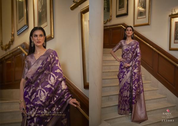 Rajtex Keesha Organza Designer Handloom Saree Collection