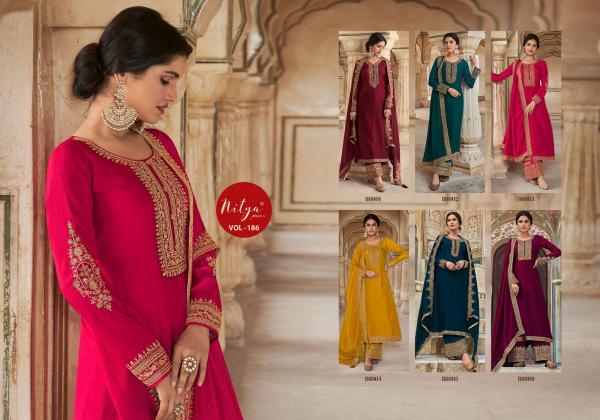 Lt Nitya Vol 186 Occasional Designer Salwar Suit Collection