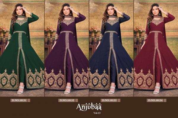 Anjubaa Vol 13 Occasional Georgette Designer Salwar Suit Collection