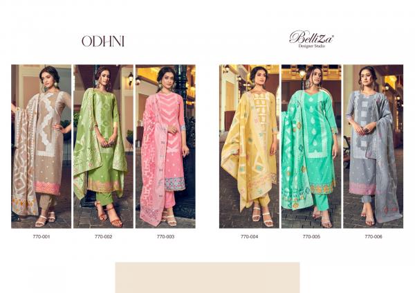 Belliza Odhni Exclusive Designer Dress Material Collection