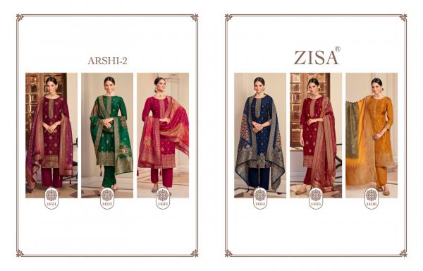 Zisa Arshi 2 Ocassional Fancy Jacquard Designer Salwar Suit Collection