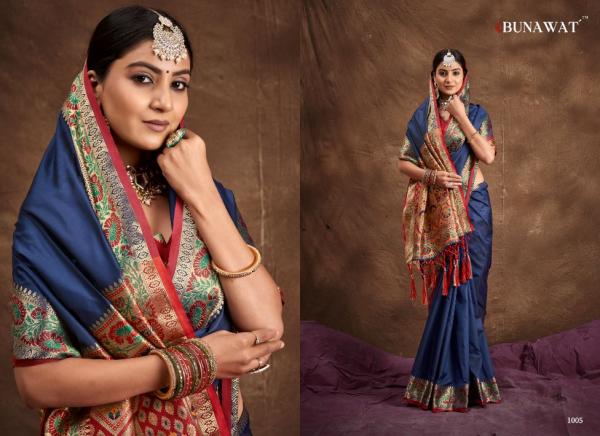 Bunawat Mayuri Silk Wedding Designer Banarasi Saree Collection