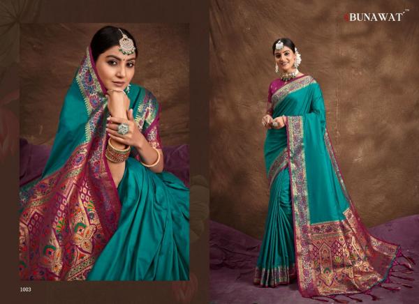 Bunawat Mayuri Silk Wedding Designer Banarasi Saree Collection