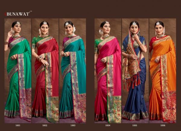 Bunawat Mayuri Silk Wedding Designer Banarasi Saree Collection