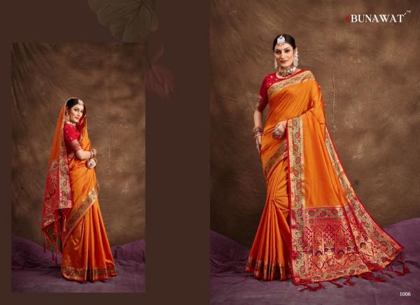 Bunawat Mayuri Silk Wedding Designer Banarasi Saree Collection