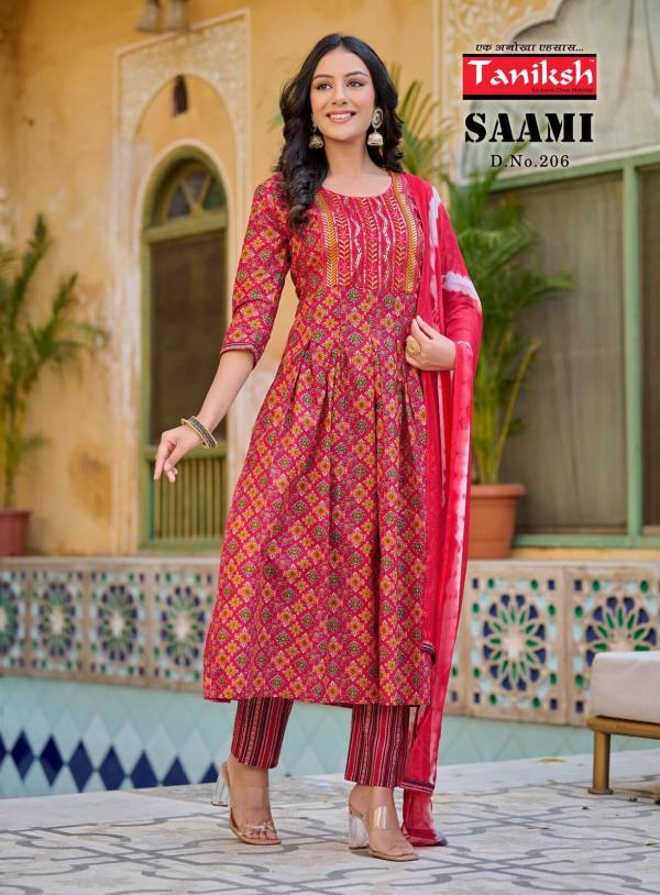 Taniksh Saami Vol 2 Designer Kurti With Bottom Dupatta Collection