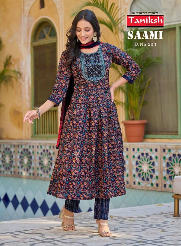 Taniksh Saami Vol 2 Designer Kurti With Bottom Dupatta Collection